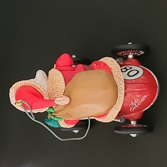 🧨 SALE! Hallmark "Santa Takes a Spin" Ornament Keepsake 2008 - Picture 4 of 8